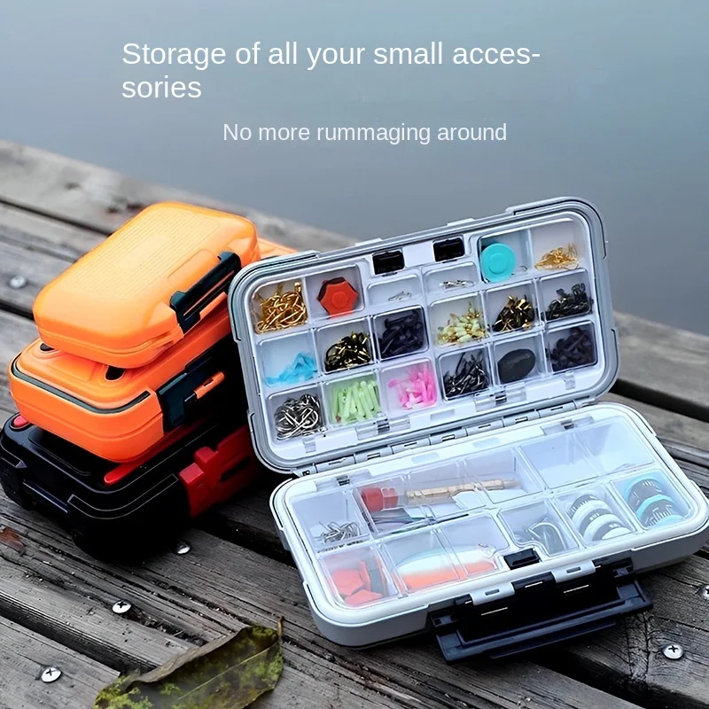 

New fishing accessories box waterproof luya box tool box fish hook storage box luya bait box fishing supplies equipment