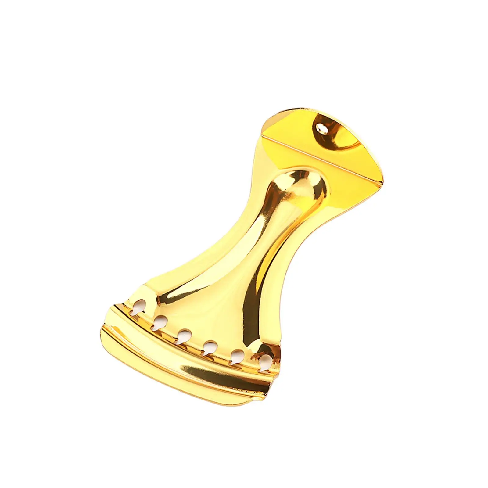 Guitar Tailpiece Bridge Replace High Performance Metal with Hole Design Dobro