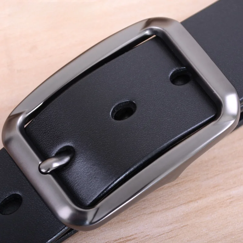 genuine-top-layer-cowhide-belt-men's-casual-buckle-jeans-belt-youth-middle-age-suitable-alloy-pin-buckle-single-circle-width