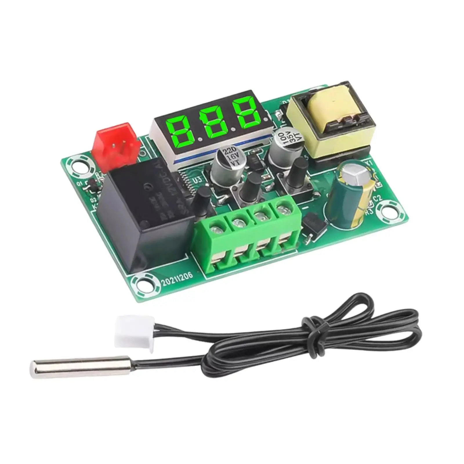 Thermostat Board PCB Easy Installation LED Display Digital Thermostat Module