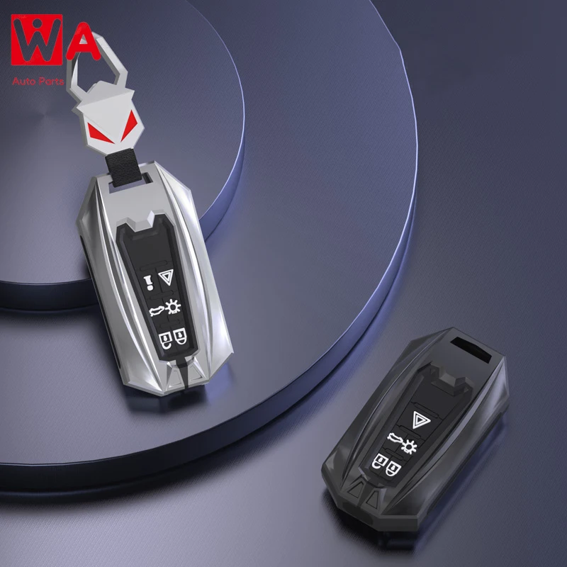 

Zinc Alloy Car Remote Key Shell Case Cover For Volvo XC60 V60 S60 XC70 V40 Auto Accessories Car Key Case