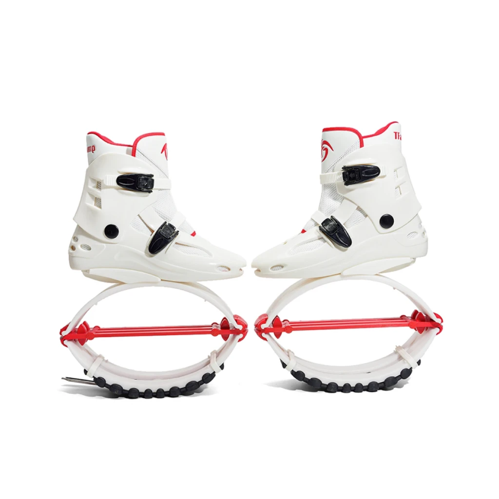 TFAN JUMP Kangaroo Jump Shoes Workout Jumpers Gen II Series RED WHITE