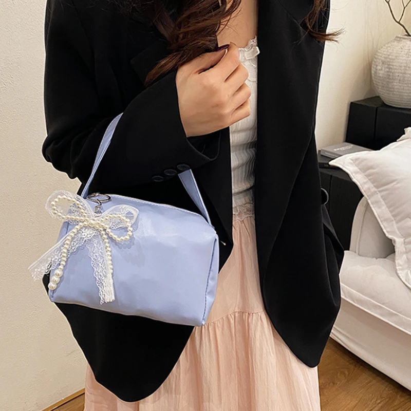 

Fashion Cartoon Shoulder Bag Travel Makeup Cosmetic Storage Large Capacity Girl Gift Square Handbag Travel Bag