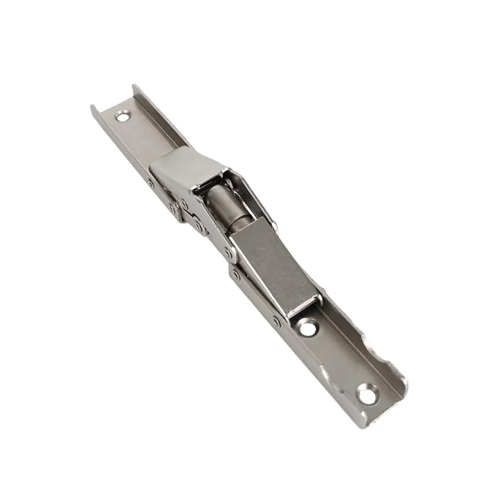 1Pc 90/180 Degree Folding Hinge Hidden Bracket Hole-free Furniture Hinge Bridge Hinge for Cabinet Doors Table Furniture Hardware