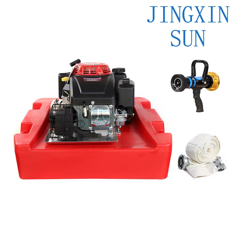 Quality Portable Fire Fighting Equipment 15hp Loncin Engine Remote Floating Water Pump