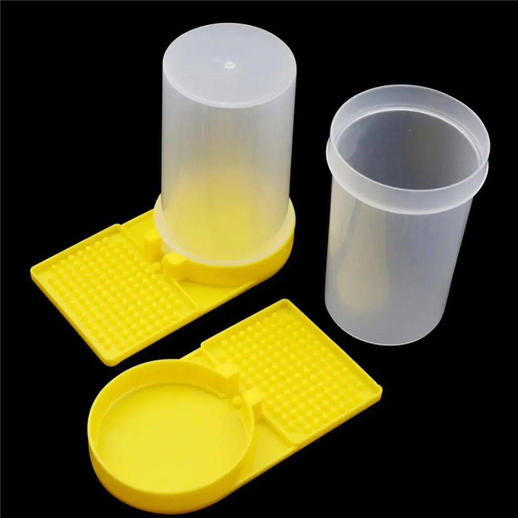 Bee Feeding Nest Feeder Plastic Portable Beekeeper Tool Beehive Water Supply for Bee Keeping Kit