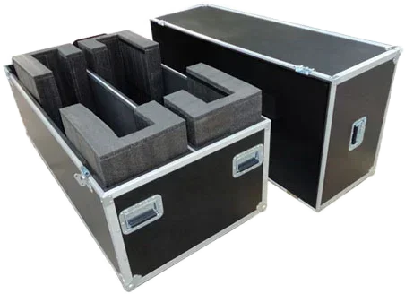 Universal Adjus Dual 55 65 75 85 86 بوصة شاشة مسطحة بلازما LCD LED TV Flight Road Case