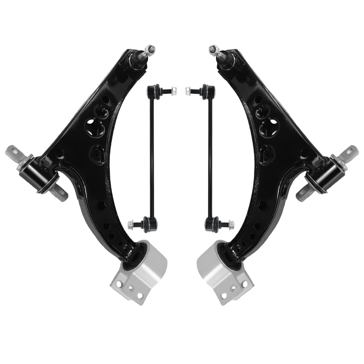 

Svenubee Front Lower Suspension Control Arms Sway Bar Links Kit 4pcs for Chevrolet Cruze Volt 2016 2017 2018 2019