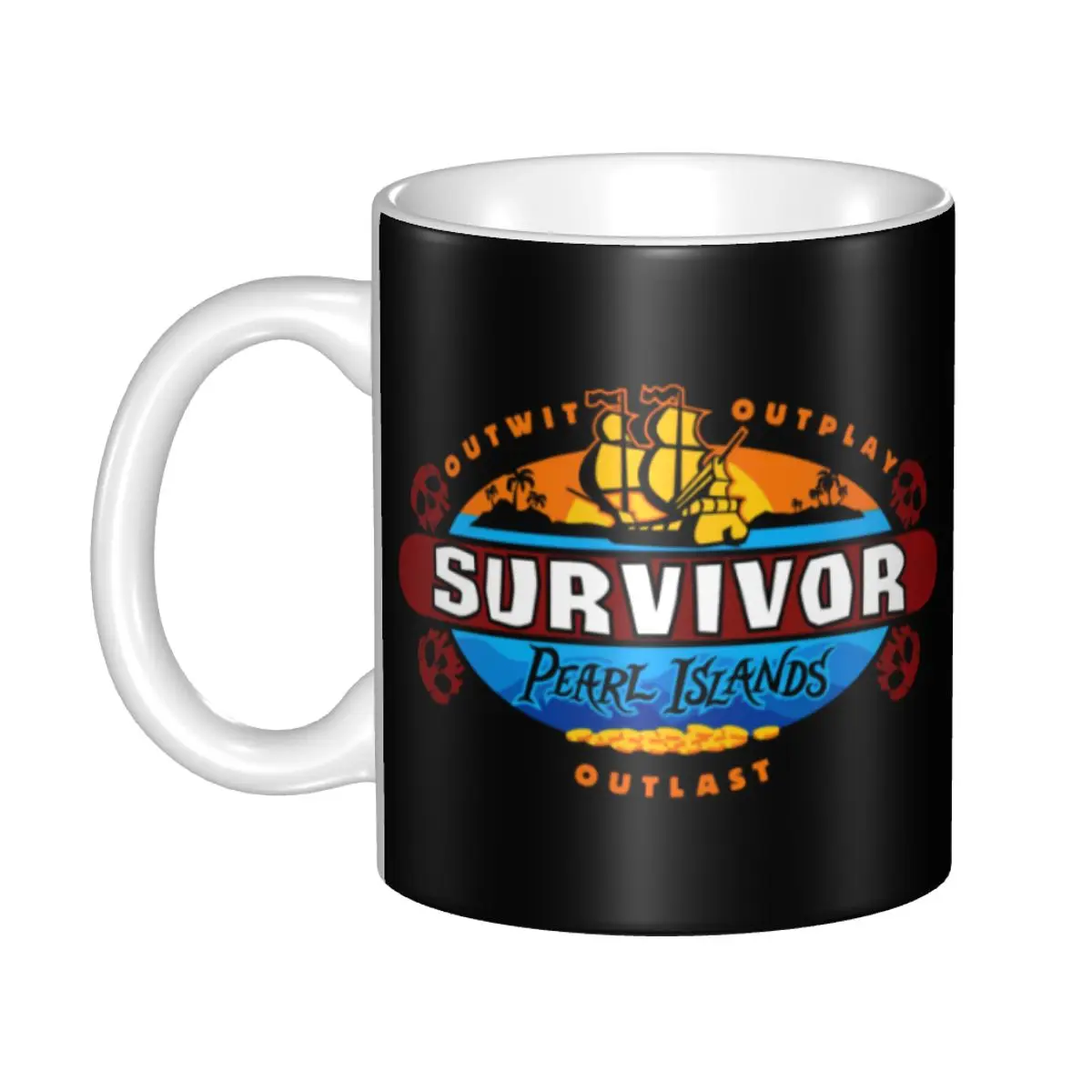 

Custom Adventure Game TV Show Survivor Mug DIY Ceramic Tea Milk Coffee Cups