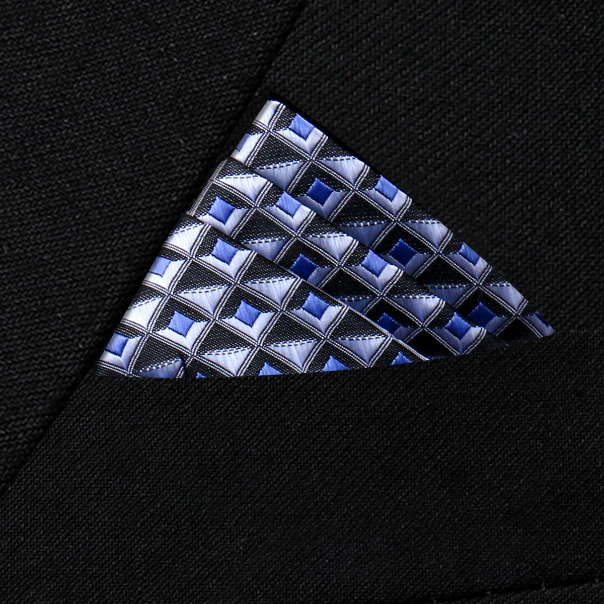 Men Pocket Square Suit Accessories Newest Design Jacquard Woven Handkerchief Male Brown Clothing Pocket Handker Hot Sale Wedding