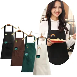 Waterproof Shoulder Apron Men's and Women's Kitchen Apron Salon Roast Barbecue Cleaning Nail Barbecue Scarf Cloak