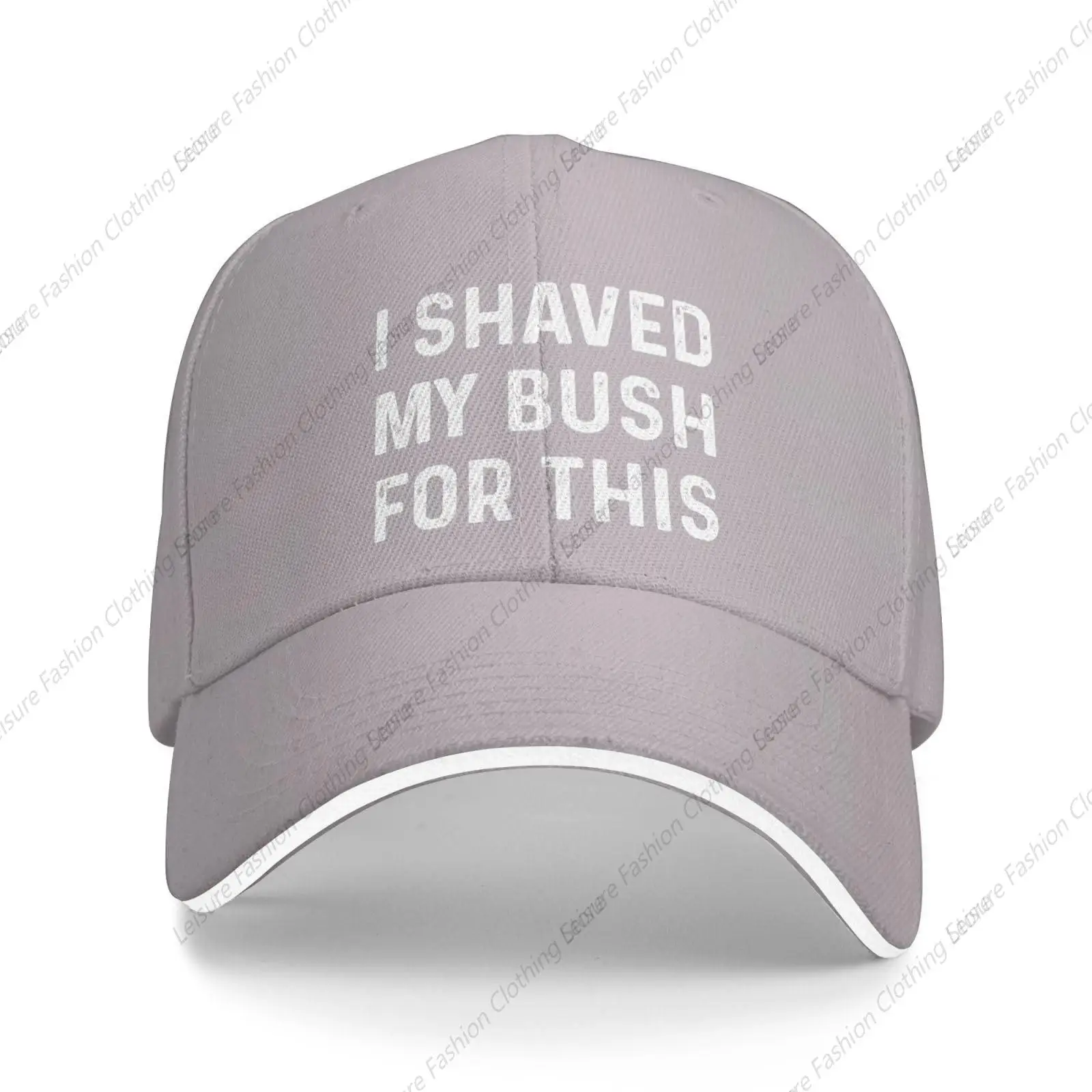 I Shaved My Bush For This Hat for Men Dad Hats Cute Cap