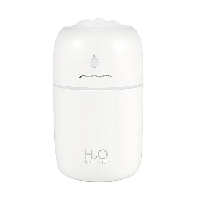 Humidificateur d'air à ultrasons portable, diffuseur d'arômes USB, lampe de nuit, escales romantiques, 280ml