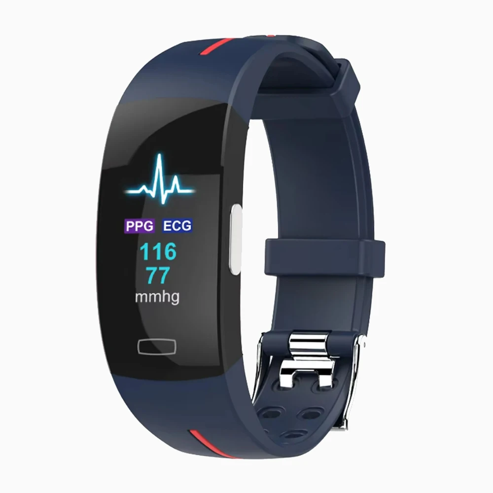 ECG+PPG Smart Bracelet Men Heart Rate Blood Pressure Oxygen Monitoring Healthy Smart Band IP67 Waterproof Sport Fitness Watch