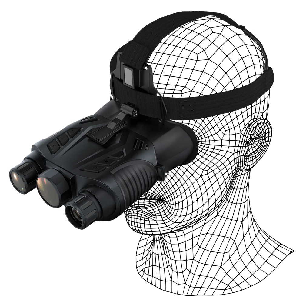 

New DT69 Head-Mounted Wi-Fi Night Vision Goggles 2.4'' 1080P HD Micro-Light Full Color Digital Night Vision Binocular