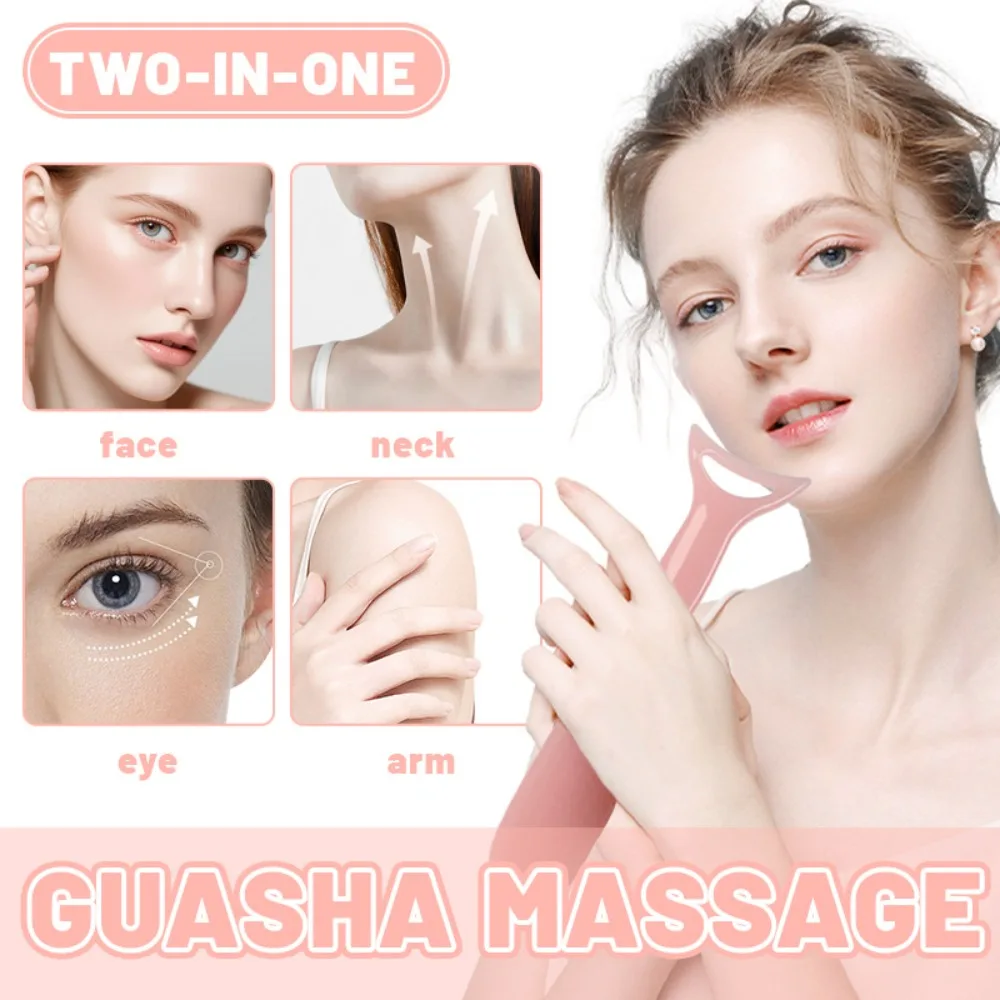 

Professional Gua Sha Comb Portable Anti Static Massage Scraping Comb Durable Hairdressing Hair Styling Comb Household