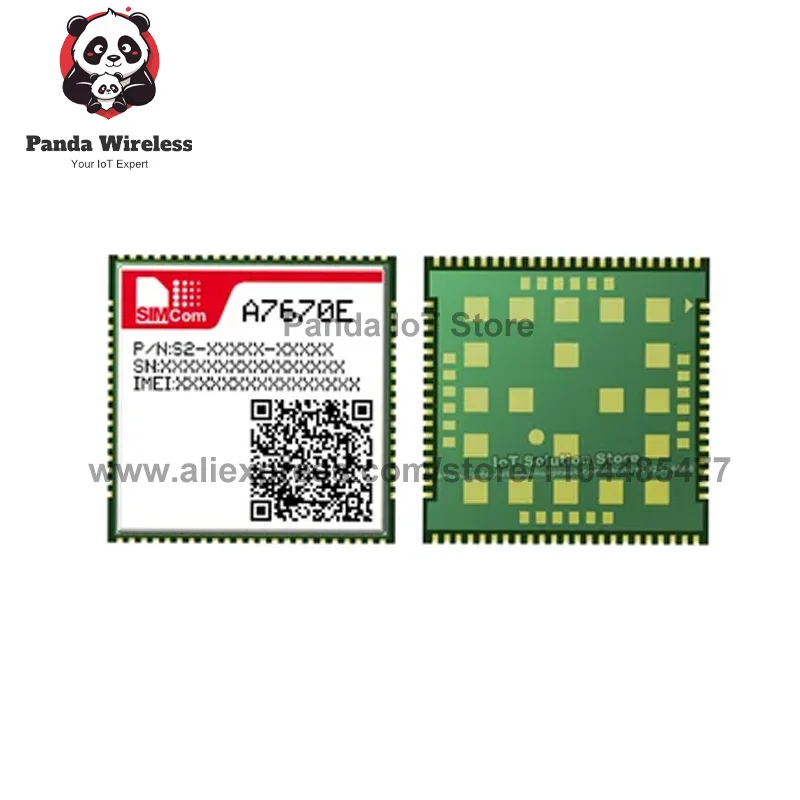 1 PZ SIMCOM A7670E Versione Europea Modulo SIMCOM A7670E-LASE senza GNSS + BT A7670E-FASE con GNSS + BT LTE CCAT1 4G 2G Voce