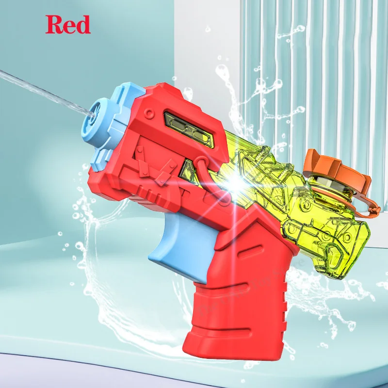 Mini lampe de couleur pistolet à eau pistolet jouet de tir pistolet été piscine fête plage jouet pour enfants enfants garçons filles cadeau ﻿ ﻿