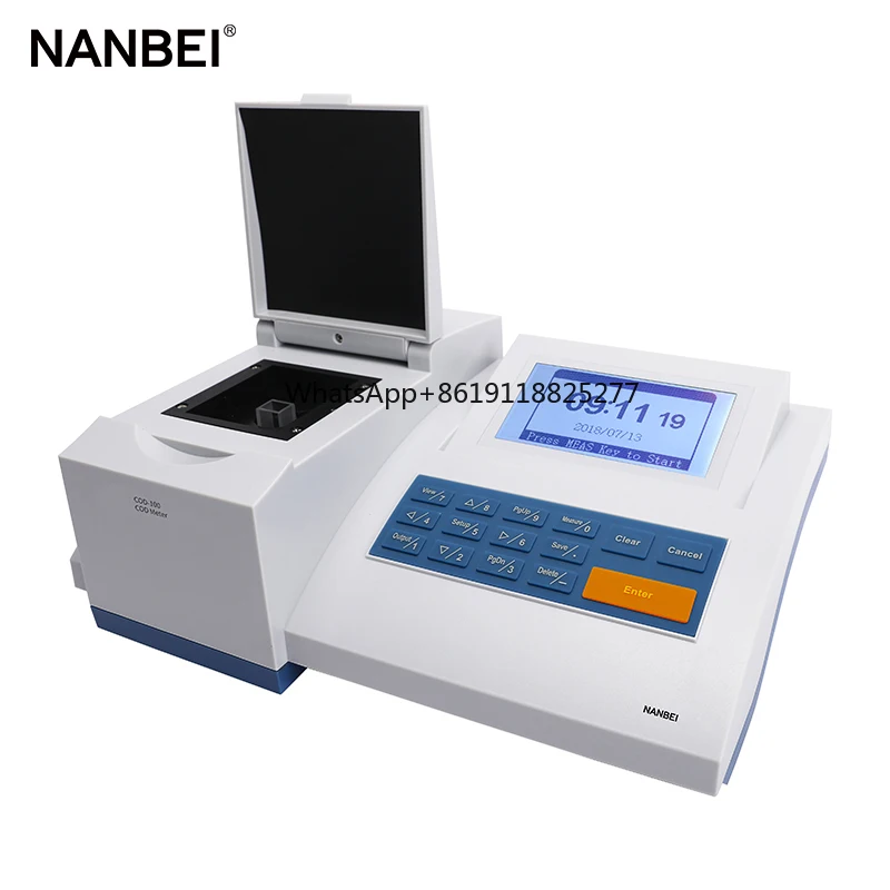 Water treatment chemical oxygen demand COD analyzer