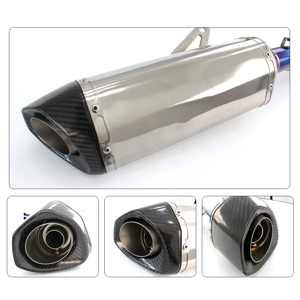 

Motor Sport Exhaust Set for 2020 Kawasaki 400 Motorcycle Exhaust Titanium Alloy Exhaust Muffler Pipe