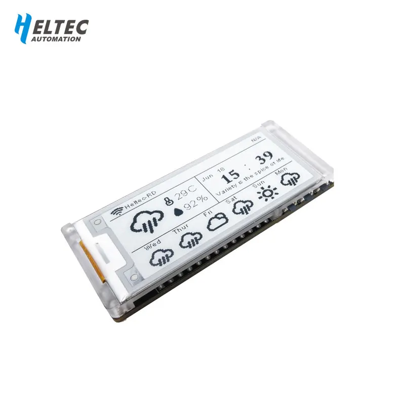 Heltec 2.13 Inch E-Ink Display Meshtastic LoRa Arduino Esp32 E-Paper Monitor Devboard WiFi Bluetooth Black White Price Tag IoT