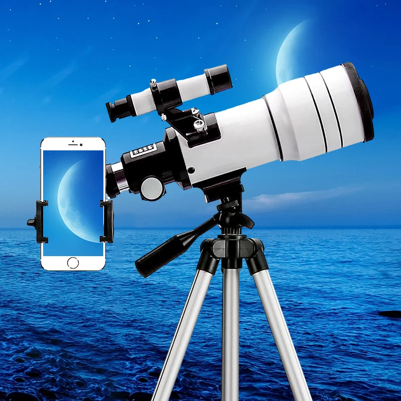 

F30070 Professional Astronomical Telescope HD Upgraded Version Bak4 Prism Powerful For Moon Watching Stargazing Bird Watching