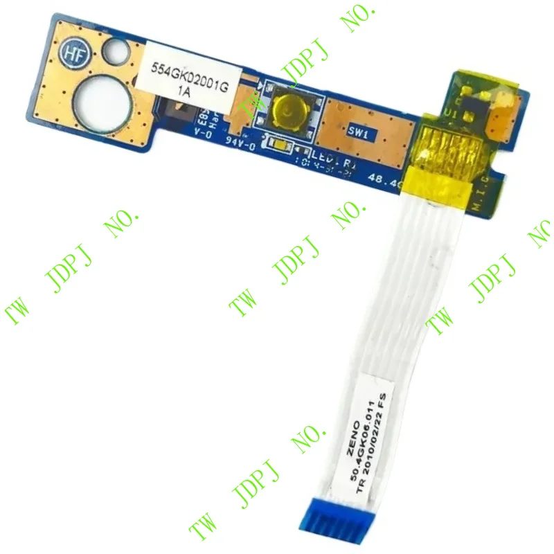 PJSE For HP 4520S 4525S 4720S 4725S laptop Power Button Board with Cable switch Repairing Accessories 50.4GK06.001 50.4GK06.011