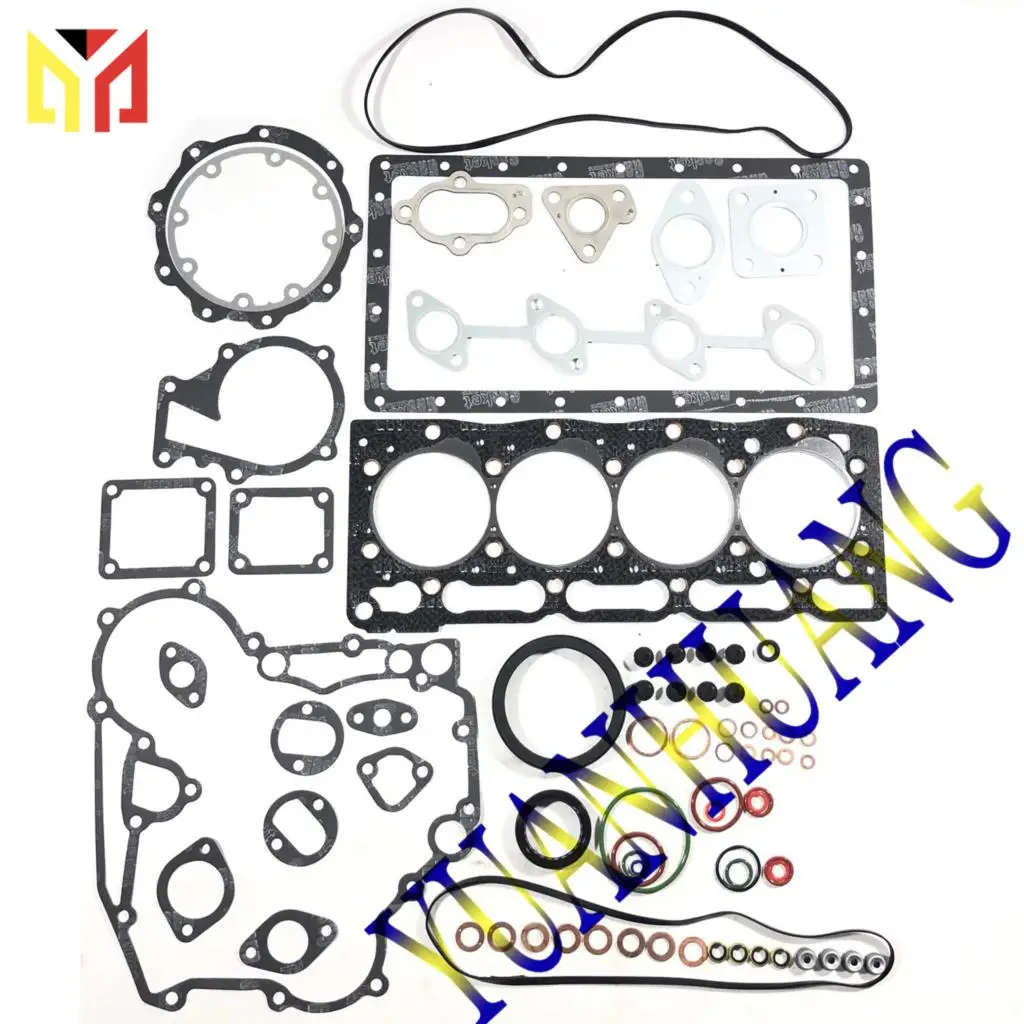 V1505 Engine Rebuild Kit Overhual Repair Gasket Set For Kubota Excavator Tracotr Liner Sleeve Piston Ring Bearing