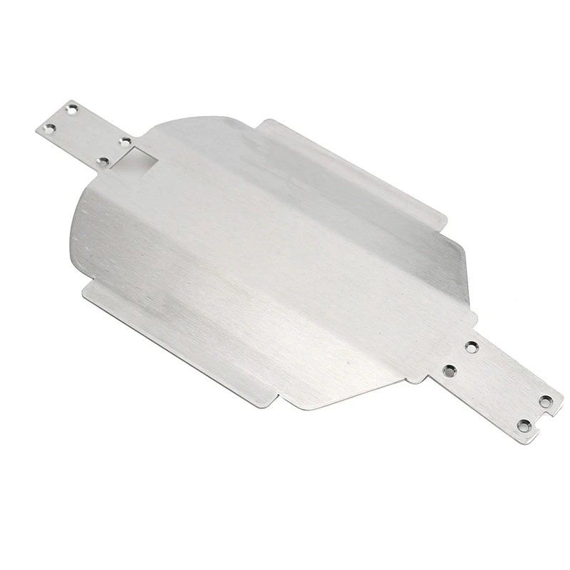 Stainless Steel Chassis Armor Transmission Protector For MJX 16207 16208 16209 16210 H16 1/16 RC Car Upgrade Replacement