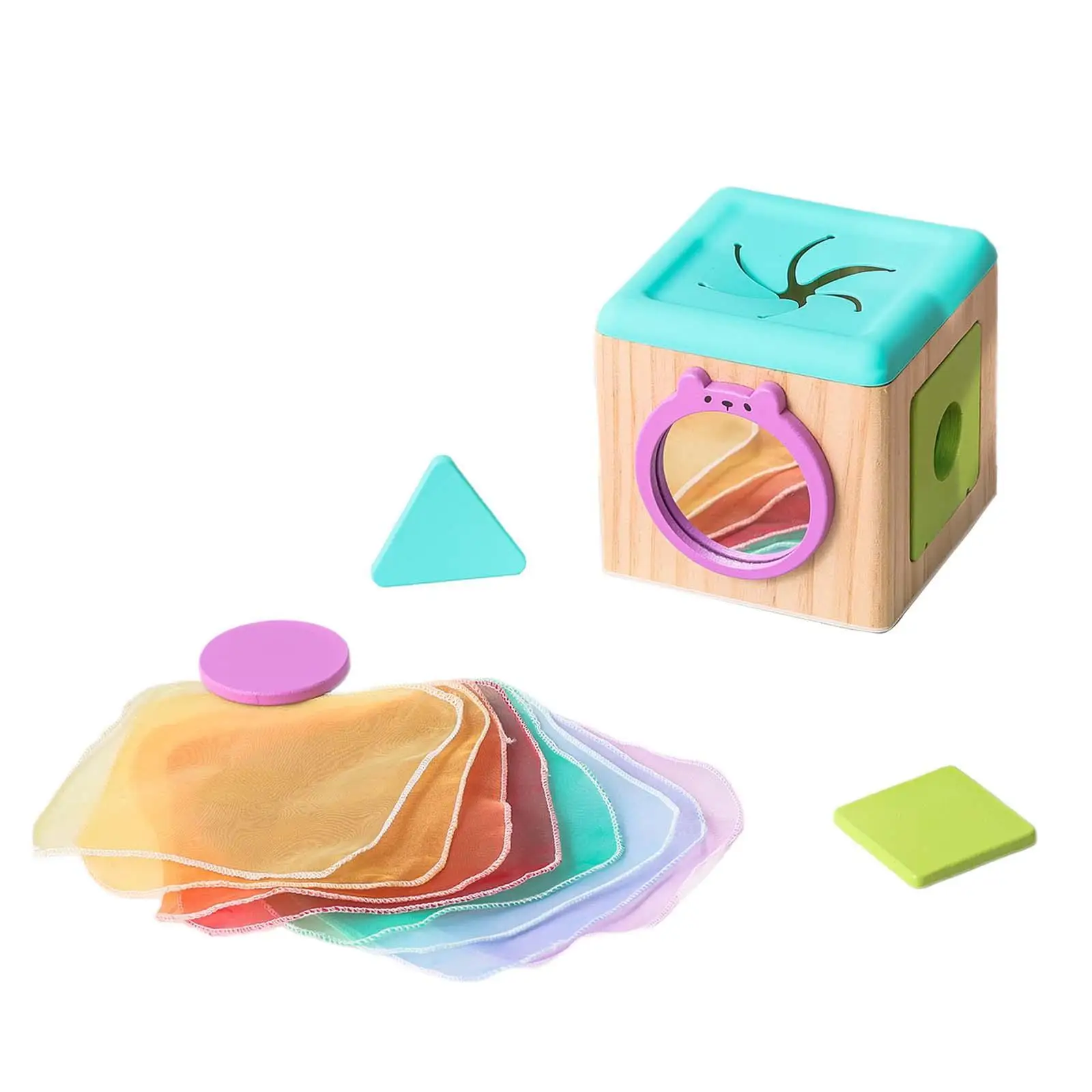 Tissue Box Toy Educational Toy for 6 Month Old Boys and Girls Toddlers