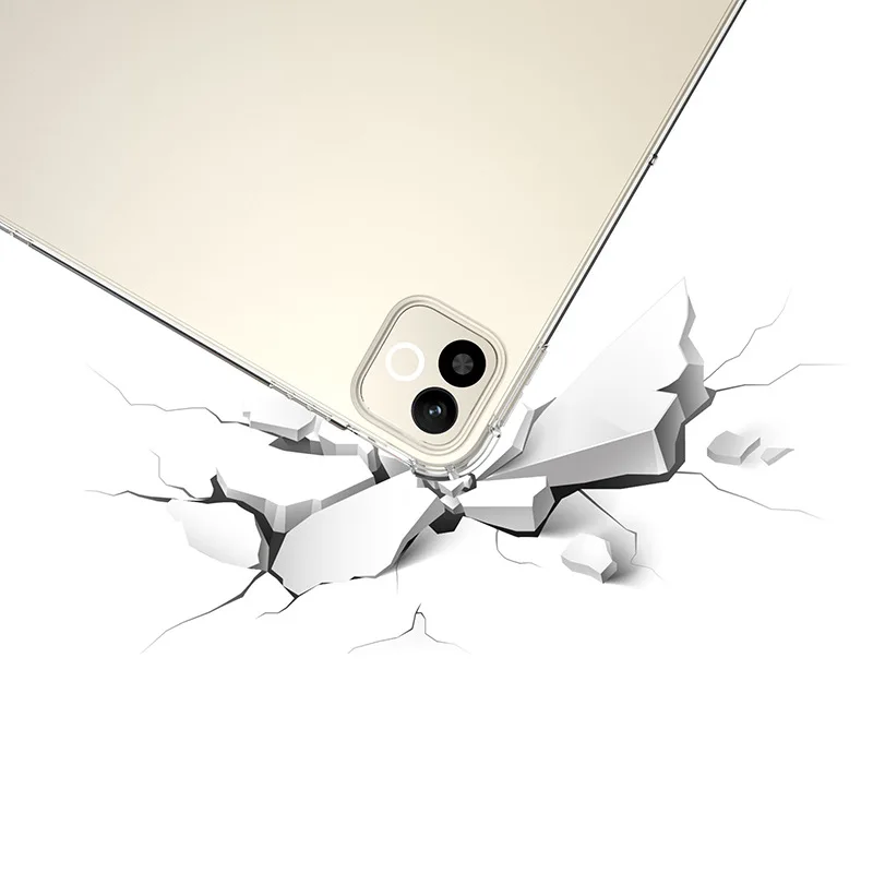 Clear TPU Shockproof Back Case Compatible with Realme Pad3 11.6