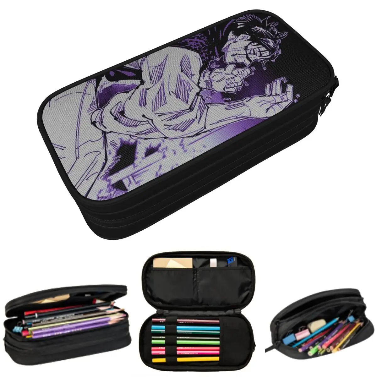 

Choso JJK Anime Jujutsu Kaisen Pencil Case for Studen Gifts Pen Box Pencil Bag Stationery Supplies Pen Holder Bag