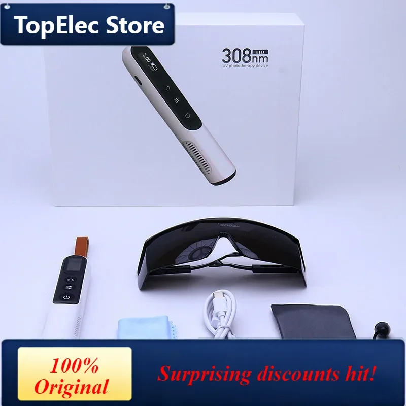TopElec Factory Price Uvb Led 308nm Excimer Laser 308nm Phototherapy Vitiligo Treatment Device Uvb Narrow Band Phototherapy Lamp