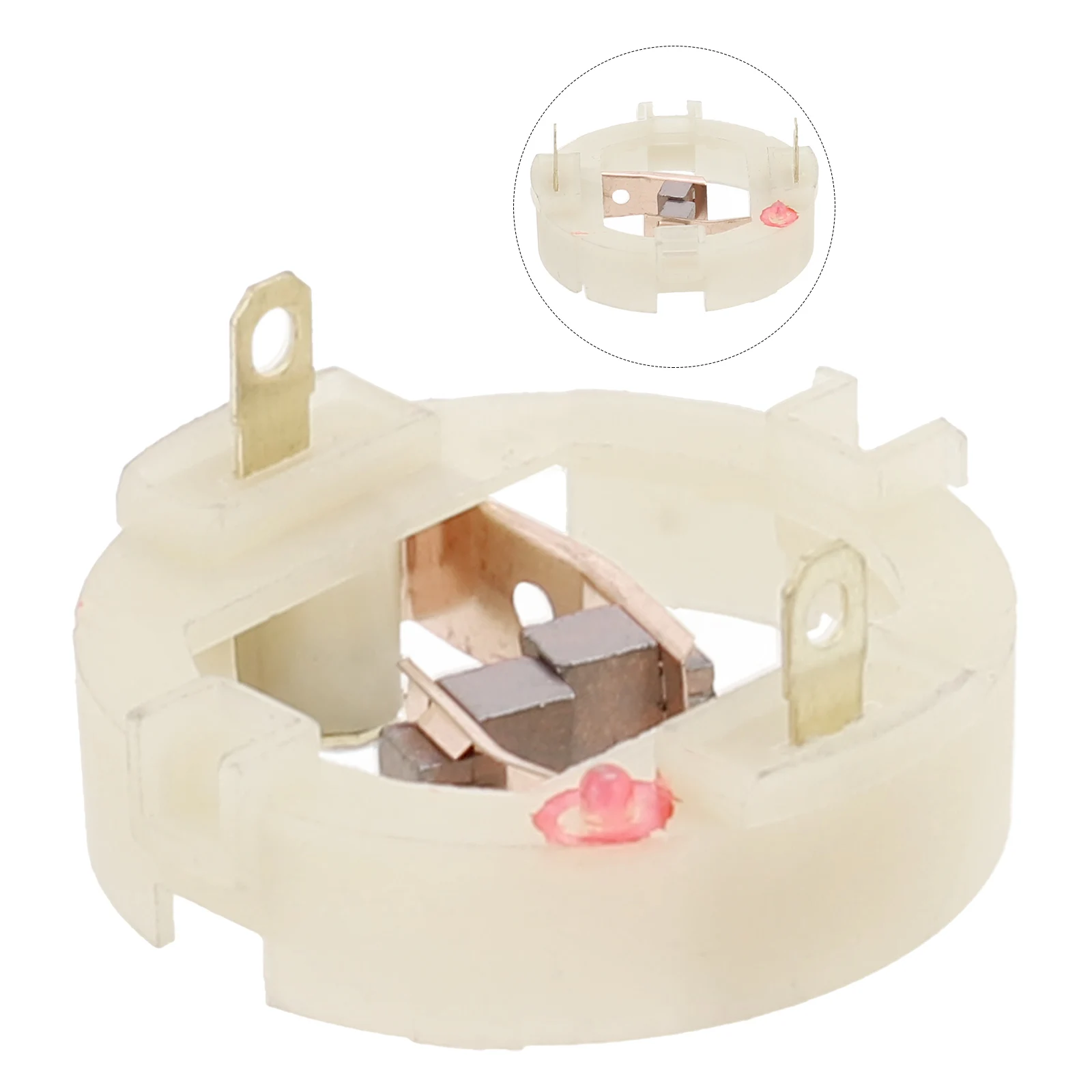 1 PC แปรงคาร์บอนสําหรับ RS550 มอเตอร์ไม่มีฝาครอบด้านหลังออกแบบมาสําหรับ Bosch รุ่นรวมทั้ง DW MWK Compatible Parts