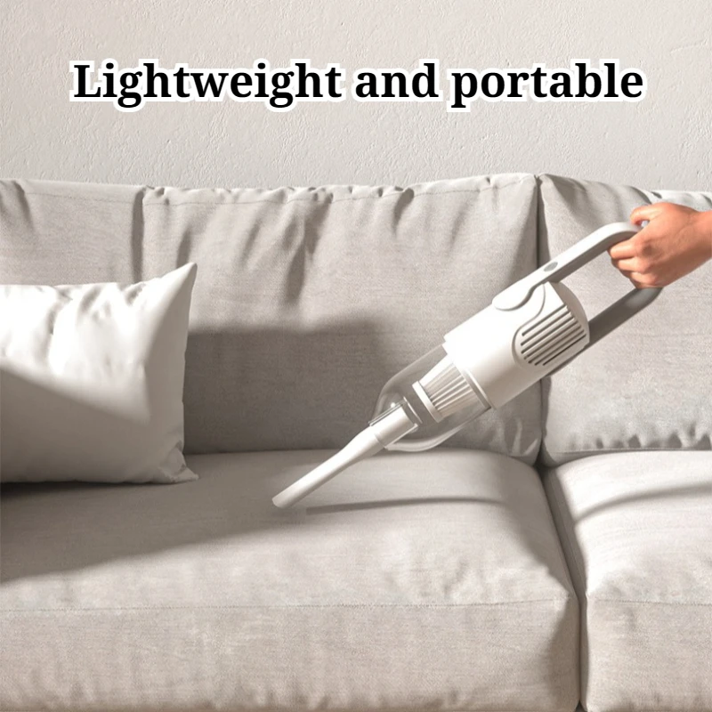 مكنسة كهربائية محمولة خفيفة الوزن، قوة شفط قوية، تنظيف عميق، توفير العمالة، توفير الوقت، الأجهزة المنزلية المريحة