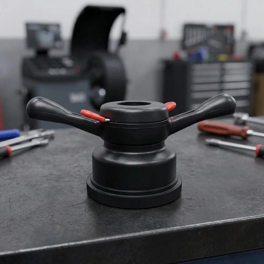 Tire Wheel Balance Machine Accessory for Quick Clamp Holder with Fast Release Hub Nut for Secure and Stable Tire for service