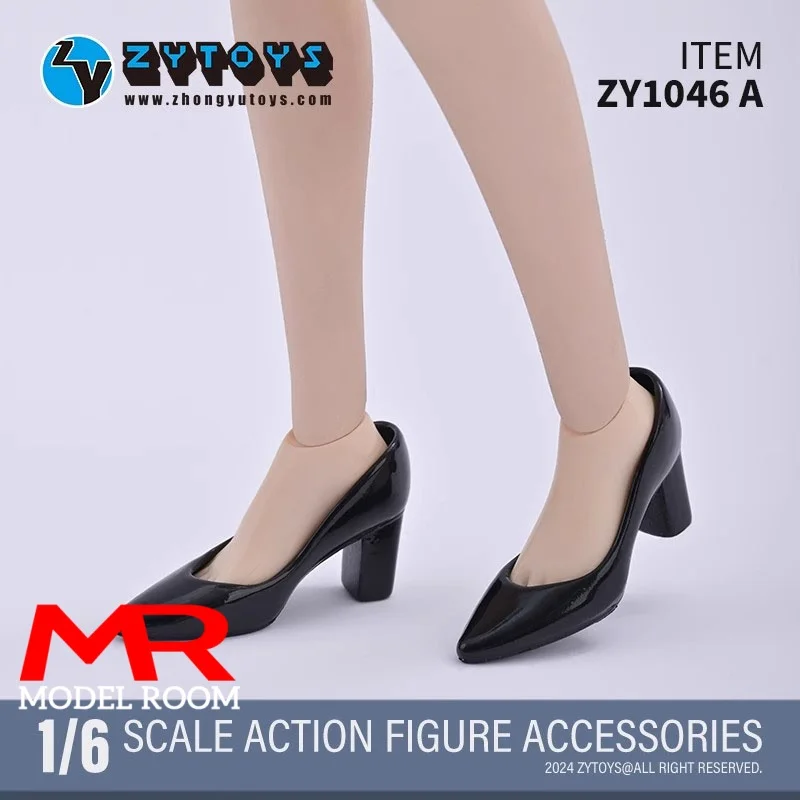ZYTOYS ZY1046 ZY1047 ZY1049 TCT-051 1/6 Vrouwelijke Hakken Sandalen Slippers Schoenen Model Fit 12 ''Soldaat Action Figure Body poppen