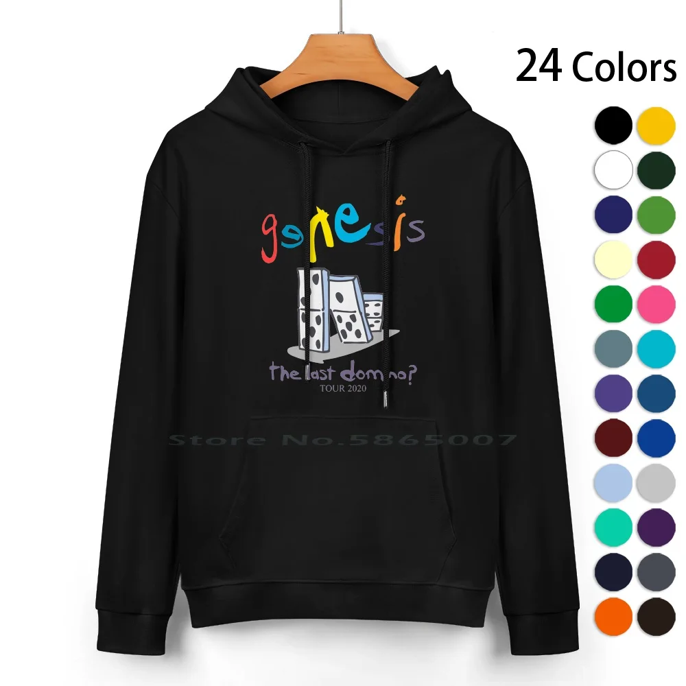 The Last Domino Genesis Pure Cotton Hoodie Sweater 24 Colors The Last Domino Genesis Phil Collins Peter Gabriel Music Arctic