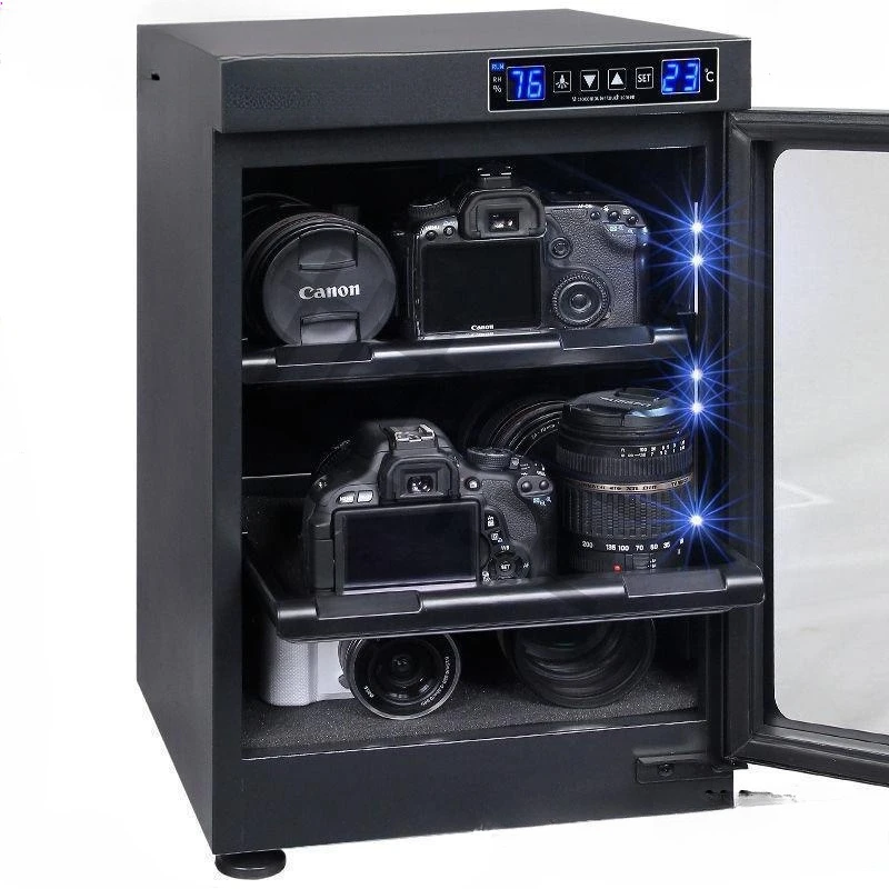 

Electronic moisture-proof box SLR camera lens Stamp equipment Dehumidification cabinet