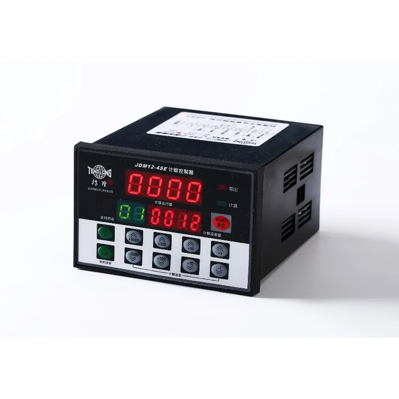 Tenglong new JDM12-4SE intelligent preset counter film machine textile loom cable meter