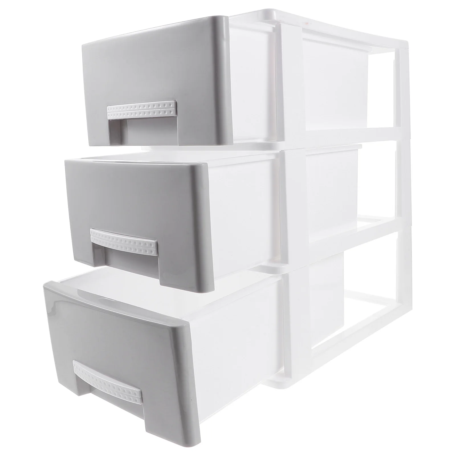 

Three Layer Desktop Organizer Box Large Capacity Plastic Drawer Storage For Office Home Stationery Makeup Supplies