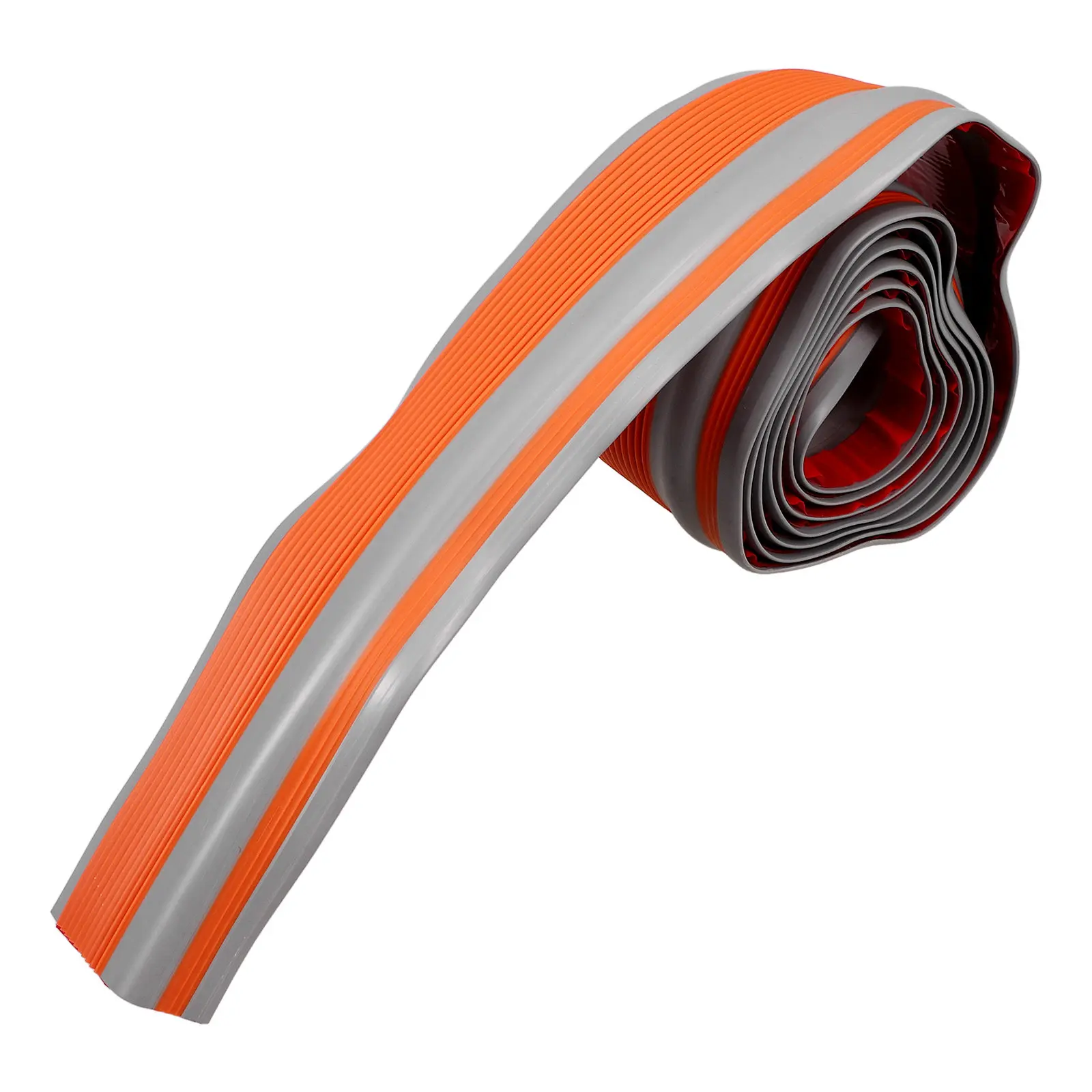 1 Rollo de Cinta Antideslizante Autoadhesiva para Escaleras, Protector de PVC para Escaleras, Cinta de Seguridad Anticolisión, Moldura para Bordes de Escaleras
