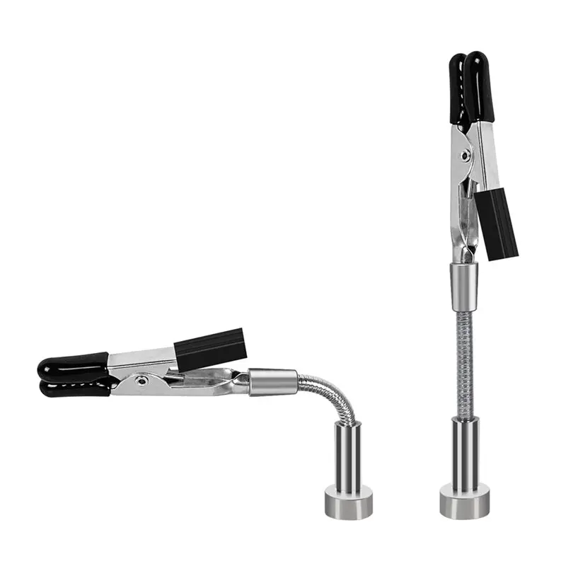 [A93Z!】 Flexible Arms Magnetic Helping Hands 4Pcs With Alligator Clips For Soldering For PCB Circuit Board Repair& DIY Projects