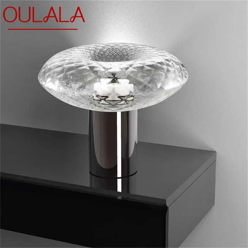 OULALA Nordic Creative Simple Table Lamp Contemporary LED Desk Lighting Decorative for Home Bedside