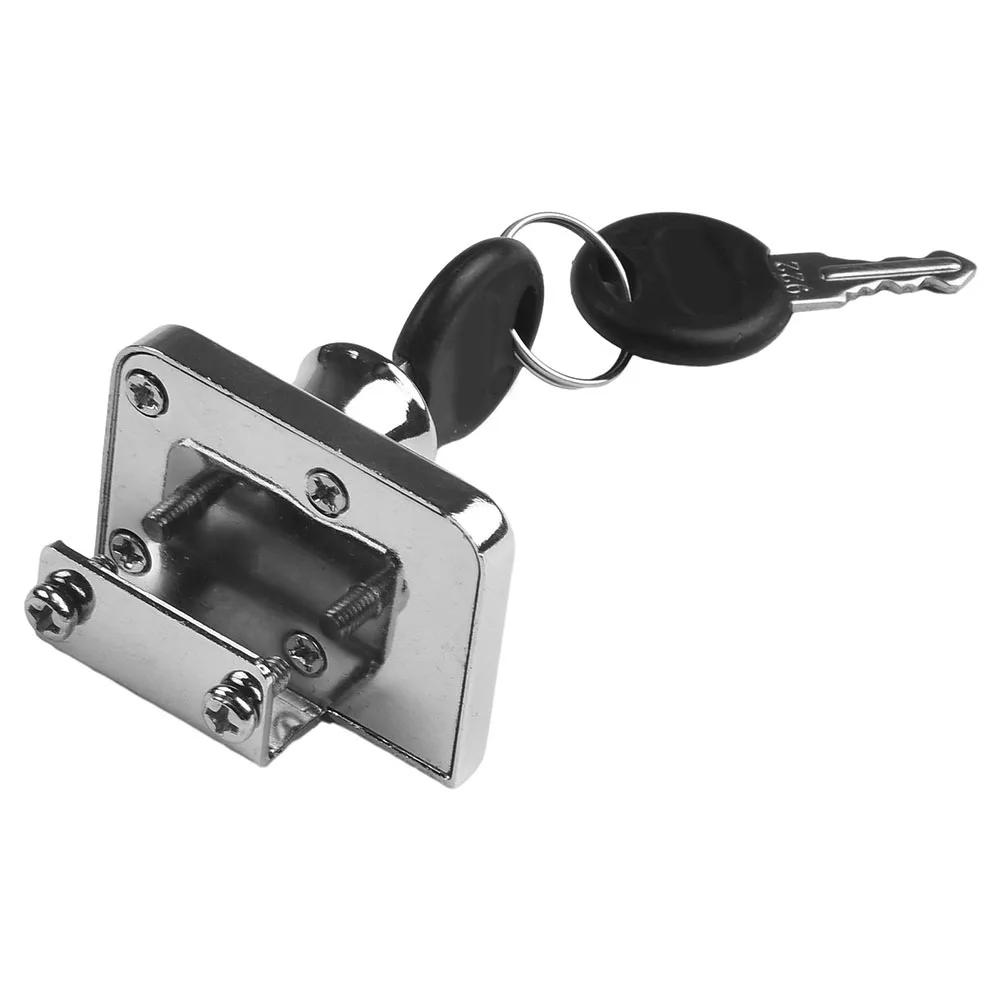 Suitable For 5-8mm Thick Glass Display Cabinet Lock Cabinet Lock With Key 1 Key Opens Multiple Locks For Cabinets