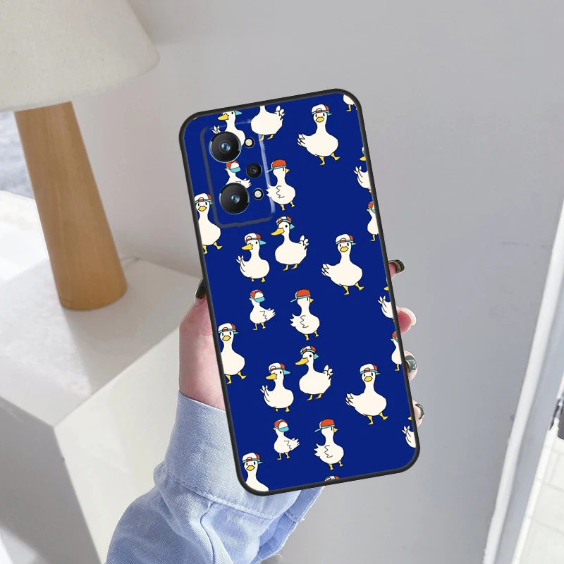 Shuba Dancing Duck Meme Funny For Realme 10 Pro Plus C55 C35 C33 C31 C30 C21Y GT Neo 5 OnePlus 11 Nord 3 2T CE 2 Lite Case