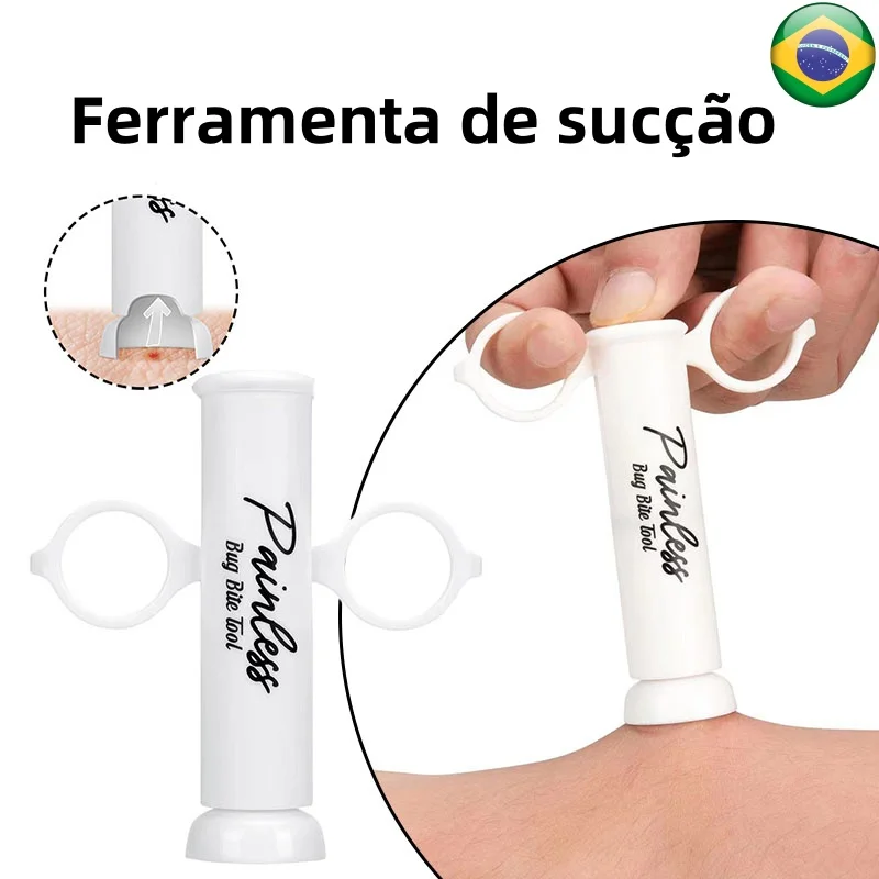 Ferramenta de sucção removedor de veneno, ventosa de picadura de bug de cama de ferragem, extrator de veneno a vácuo ao ar livre kit de primeiros socorros de desintoxicação de emergência ferramenta de segurança