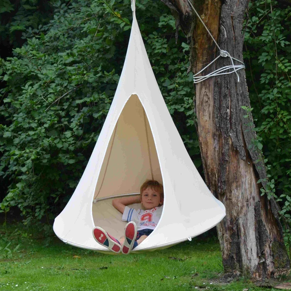 Lighten Up Patio Furniture Tent Hanging-Chair Cocoon Swing Teepee-Tree Hamaca Outdoor Hammock Silkworm Garden Furniture Sets