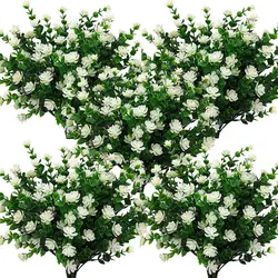 1/5pcs Artificial plant Flower Eucalyptus babysbreath Festival Wedding outdoor bonsai arch wall Home Christmas Diy Gift Hot sale