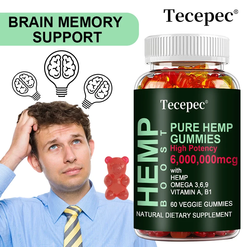 

Натуральные жевательные конфеты - вегетарианские, высококонцентрированные витамины Омега 3, 6, 9. Средство от тревоги, для улучшения сна, снятия стресса, 60 жевательных конфет